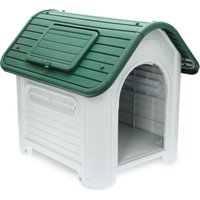Niche en plastique HAFENBANDE Cottage pour chien - taille M : l 72 x P 87 x H 75,5 cm