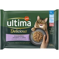 48x85g Ultima Stérilisé sélection aux poissons - Pâtée pour chat