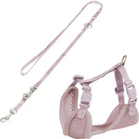 Trixie Junior Soft valpsele med koppel - 26-34 cm/10 mm, 200 cm, lila