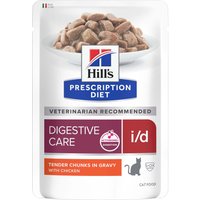 36x85g i/d Digestive Care poulet Hill's Prescription Diet nourriture humide pour chat