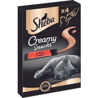Ekonomipack: Sheba Creamy Snacks 18 / 44 x 12 g - Nötkött 44 x 12 g