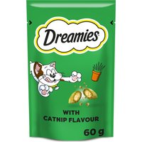 Dreamies Cat Snack Classic - Saver Pack: 8 x with Catnip