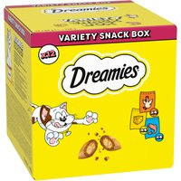 Dreamies Mixbox (kyckling, ost, lax) - 12 x 60 g
