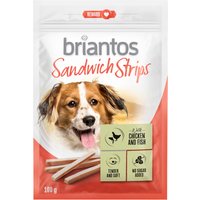 Briantos Sandwich Strips pour chien - 2 x 100 g
