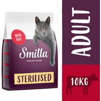 Smilla Adult Sterilised bœuf pour chat - 10 kg