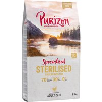 Purizon Grain-Free Dry Cat Food Economy Pack - Adult Sterilised Chicken & Fish (2 x 6.5kg)