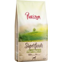Purizon Superfoods Veggie Sweet Potatoes with Peas, Carrots & Spinach - 12 kg