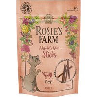 5x50g Friandises Sticks bœuf Rosie's Farm - Friandises pour chat