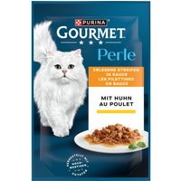 5x26x85g Les aiguillettes de poulet Perle Gourmet nourriture humide pour chat