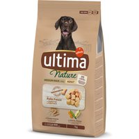 7kg Nature Medium / Maxi poulet Ultima Croquettes pour chien
