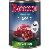 24x400g Rund met Wild Rocco Classic Hondenvoer