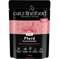 catz finefood Pure Pouch 8 x 85 g - Häst