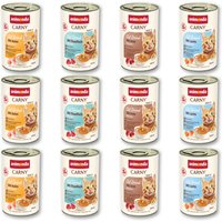 12x140 ml Animonda Carny Cat Drink mix (4 variétés) lait pour chat