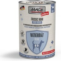 Pack économique : 24 x 400 g MAC's Dog Vetcare Régime rénal poulet, nourriture pour chien humide