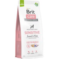Brit Care Sustainable Sensitive poisson, insectes pour chien - 2 x 12 kg