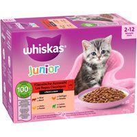 24x85g Whiskas Junior Sélection classique en sauce - Pâtée pour chat