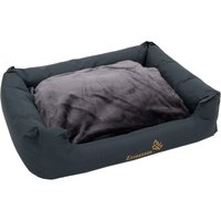 Sleepy Time Grey hundsäng med kudde - B 80 x D 65 x H 30 cm