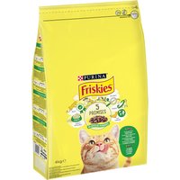 PURINA Friskies lapin, poulet, légumes pour chat - 2 x 4 kg