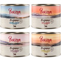 Purizon Organic ekologiskt 6 x 200 g - Ekologiskt mixpack 4 sorter