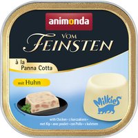 animonda Vom Feinsten Adult à la Panna Cotta 32 x 100 g pour chat - poulet