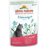 Almo Nature Holistic Urinary Help portionspåse - Ekonomipack: 24 x 70 g lax