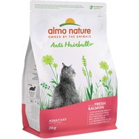 Croquettes Almo Nature Anti Hairball saumon pour chat - 2 x 2 kg