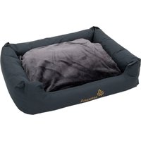 Sleepy Time Grey hundsäng med kudde - B 120 x D 95 x H 30 cm
