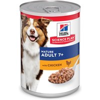 Hill's Science Plan Mature Adult 7+ pour chien - poulet, bœuf (12 x 370 g)