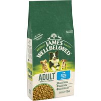 Lot James Wellbeloved pour chien - Adult poisson, riz (2 x 12 kg)