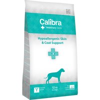 Calibra Veterinary Diet Hypoallergenic Skin & Coat saumon pour chien - 12 kg