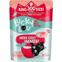 6x300g Lucky Lou Adult volaille & thon nourriture pour chat humide