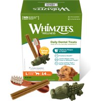 Whimzees by Wellness - Pack Mixto - 2 x tamaño L - Pack Ahorro