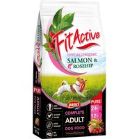 12 kg croquettes pour chiens FitActive Pure Hypoallergenic au saumon et au cynorrhodon