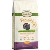 Lukullus Vitality Light sin cereales con pavo - 12 kg