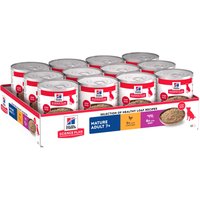 Hill's Science Plan Mature Adult 7+ - Saver Pack: Chicken & Beef (24 x 370g)