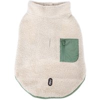 Vestes assorties "Chien et maître" en sherpa TIAKI - manteau pour chien : longueur du dos 40 cm