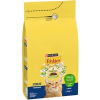 PURINA Friskies Sterilised med lamm, kyckling & grönsaker - Ekonomipack: 3 x 1,5 kg