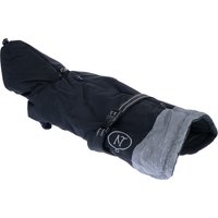 Manteau Nomad Tales Bloom noir pour chien - longueur du dos : environ 30 cm