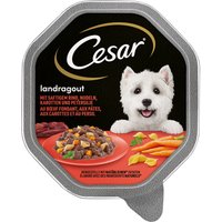 Cesar 14 x 150 g portionsform - Country Ragout med nötkött, pasta & morötter