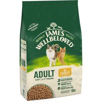 10kg Adult dinde James Wellbeloved - Croquettes pour Chat