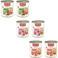6x800g Adult Creaties met Rund & Gevogelte Animonda Carny Kattenvoer
