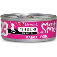 12x85g Disugual Mini-Me Sterilised Varken nat kattenvoer