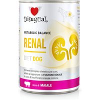 Disugual Metabolic Balance Renal umido cane - 6 x 400 g Maiale