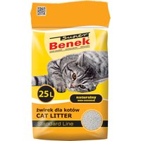 Litière Super Benek Natural pour chat - 25 L (20 kg environ)