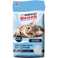 Litière Super Benek Compact pour chat - 25 L (environ 20 kg)