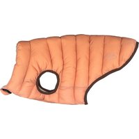 Nomad Tales Bloom hundkappa Puffer, orange/beige - ca 50 cm rygglängd