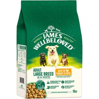 James Wellbeloved Adult Large Breed Dog Hypoallergenic Turkey & Rice - 10 kg