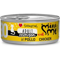 12x85g Disugual Mini-Me Cat Mousse Poulet Nourriture humide pour chats