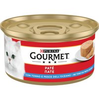 Gourmet våtfoder 24 x 195 g - Tonfisk & havsfisk