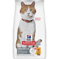 2 + 1 på köpet! 3 x 1,5 kg / 2,5 kg Hill's Science Plan - Sterilised Cat Adult 1-6 kyckling (3 x 1,5 kg)